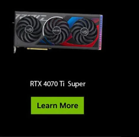 Nvidia Geforce RTX 4070 Ti Super