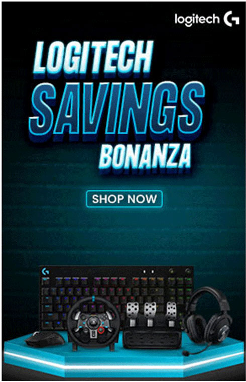 Logitech Savings Bonanza