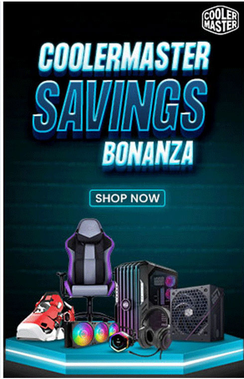 Cooler  Master Savings Bonanza