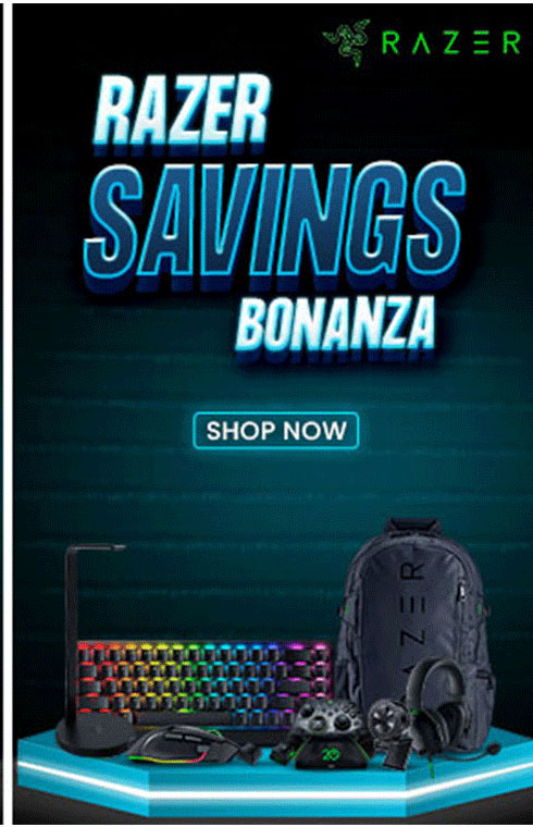 Razer Savings Bonanza