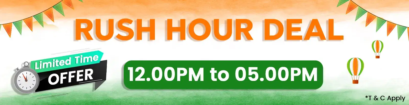 Rush HHours Deal