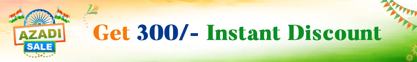 Rs 300 Instant Discount