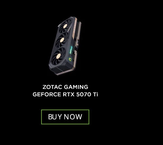 Zotac Gaming Geforce RTX 5070 Ti