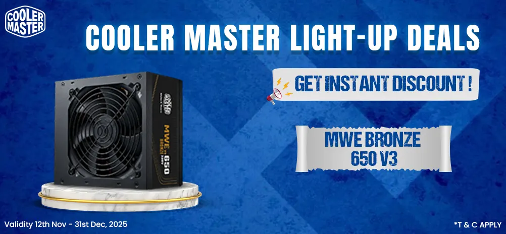 Cooler Master MWE Bronze 650 V3 ATX 3.1 80 Plus Bronze Smps