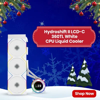 Hydroshift II LCD-C 360TL White CPU Liquid Cooler