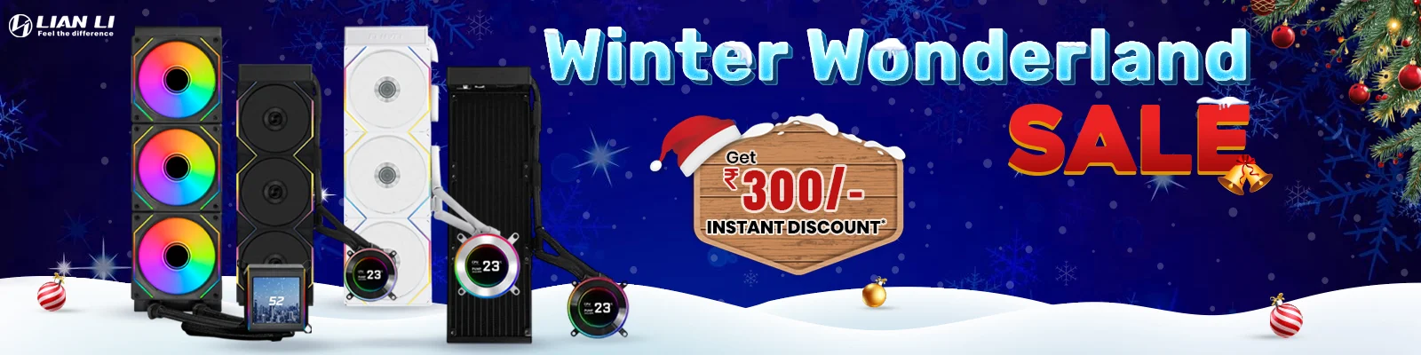 Lian Li White Wonderland Sale