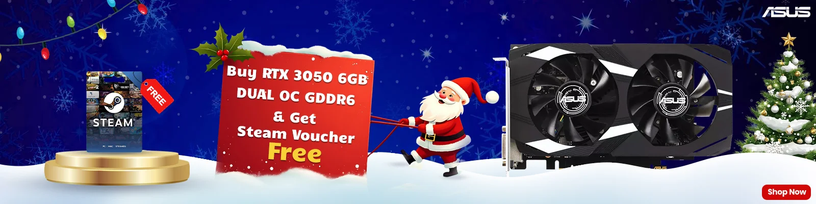 Asus Dual RTX 3050 OC