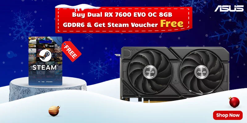 ASUS Dual RX 7600 EVO OC