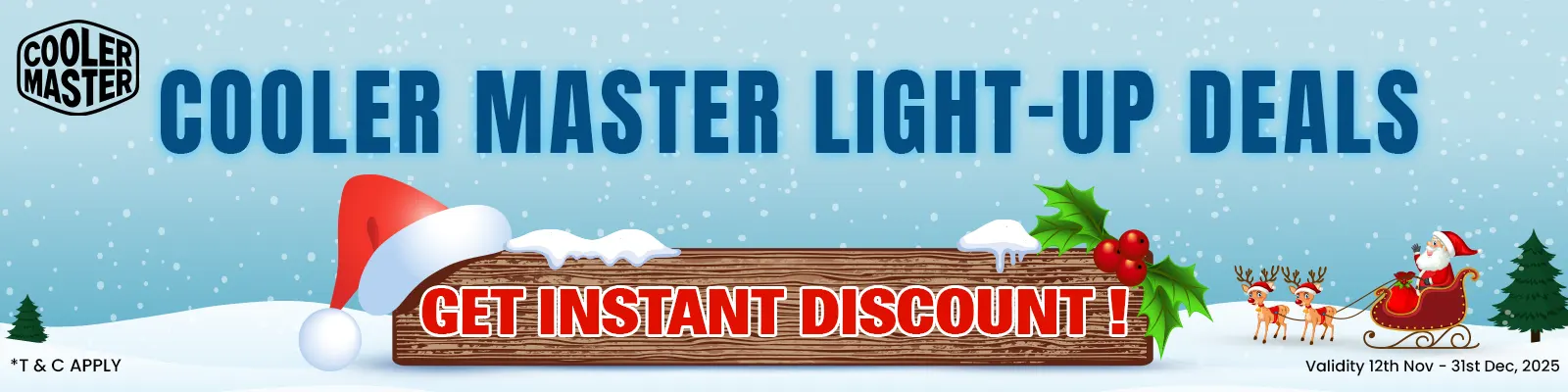 Cooler Master Santa Sale Main