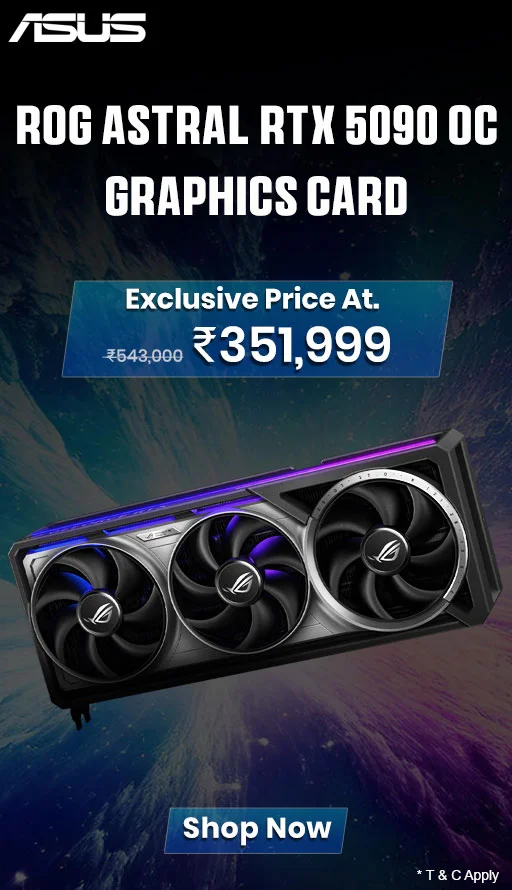 ASUS ROG Astral RTX 5090 OC 32GB GDDR7 Graphics Card