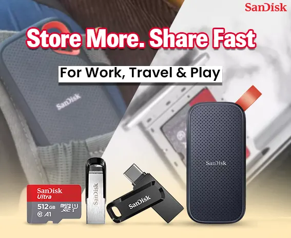 Sandisk Storage