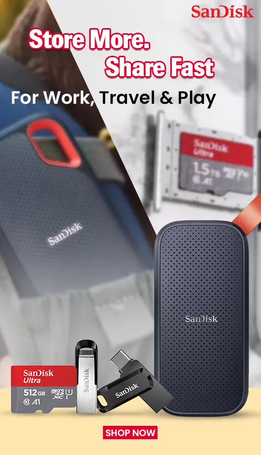 Sandisk Storage