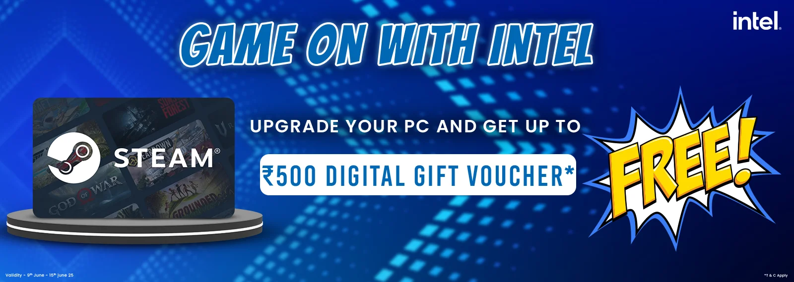 game on with intel