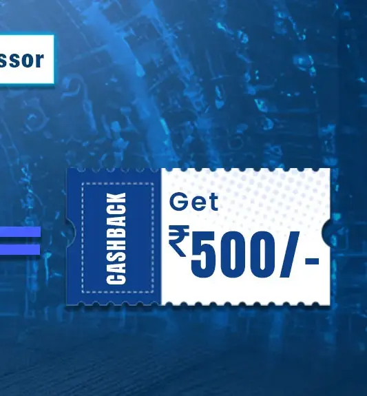 Rs.500/- Cashback