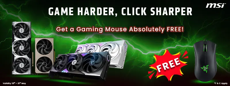 MSI RTX 50 Series GPU Offer