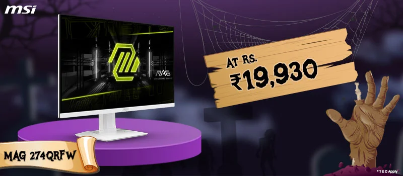 MSI MAG 274QRFW 27 Inch Gaming Monitor