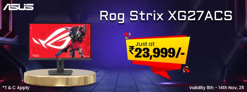 Asus Rog Strix XG27ACS 27-inch Gaming Monitor