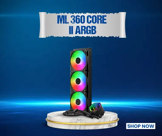 Cooler Master MasterLiquid 360 Core II ARGB CPU Liquid Cooler