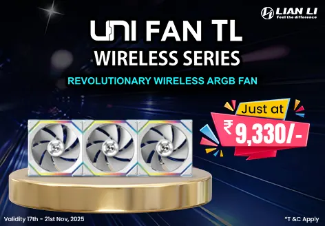 Lian Li UNI Fan TL Wireless ARGB 120mm Cabinet Fan