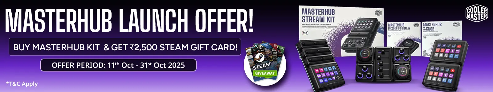 Cooler Master MasterHUB Modular Controller Stream Kit