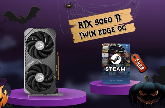 ZOTAC RTX 5060 Ti Twin Edge OC 8GB GDDR7 Graphics Card