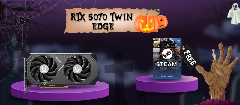 Zotac RTX 5070 Twin Edge 12GB GDDR7 Graphics Card