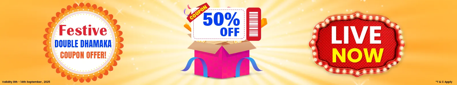 Festive Coupon Offer
