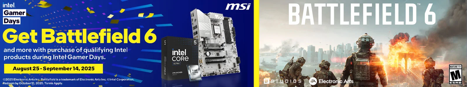 MSI Battlefield6 Game Offer
