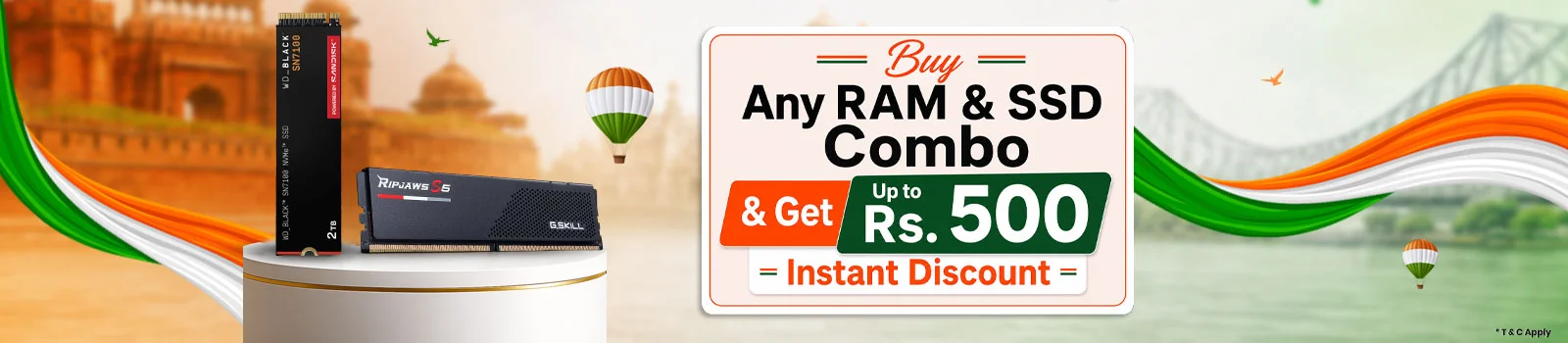 Ram SSD Combo Deal