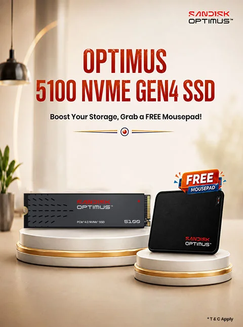 Sandisk Optimus 5100 NVMe 500GB