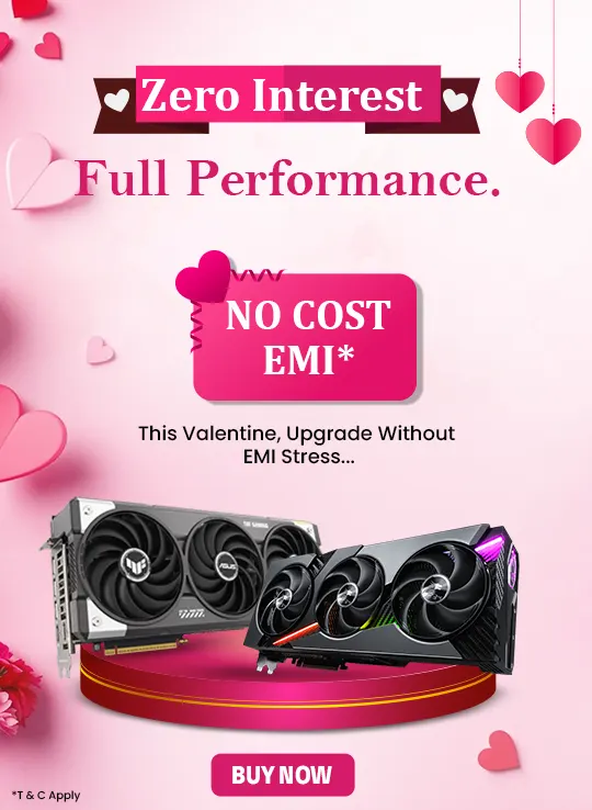 Graphics Card No Cost EMI