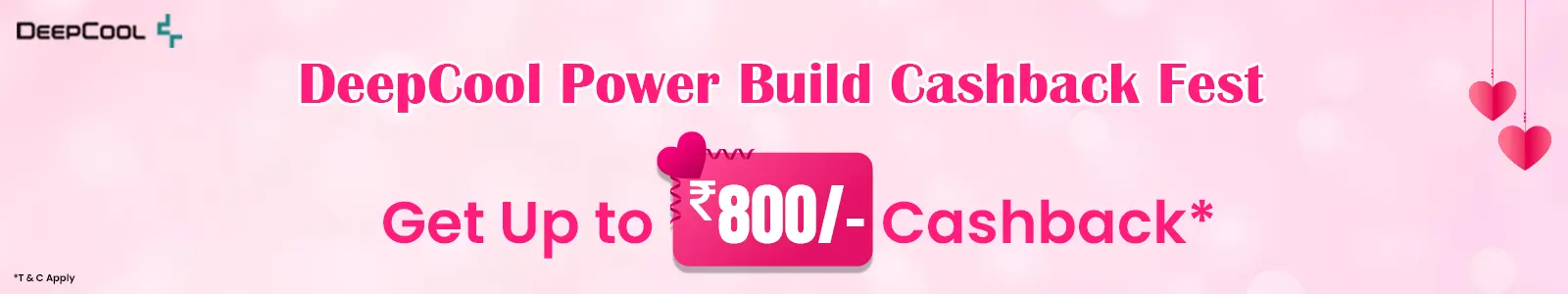 Deepcool Power Build Cashback offer