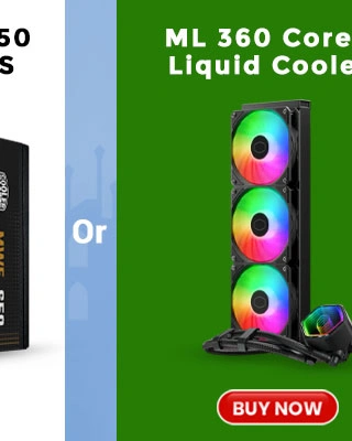 Cooler Master MasterLiquid 360 Core II ARGB CPU Liquid Cooler