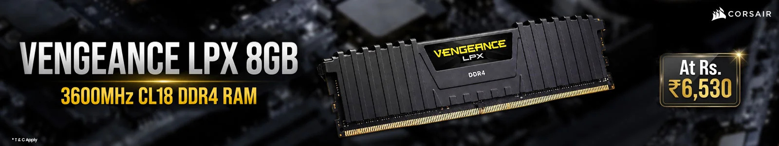 Corsair Vengeance LPX 8GB 3600MHz