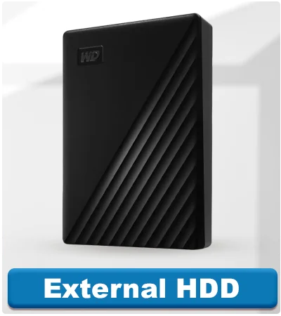 External HDD