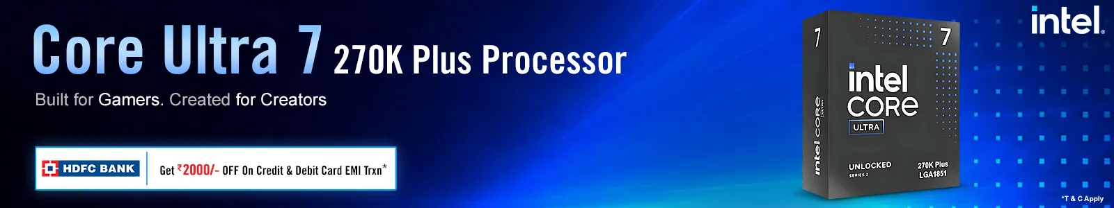 Core Ultra 270K Plus Processor