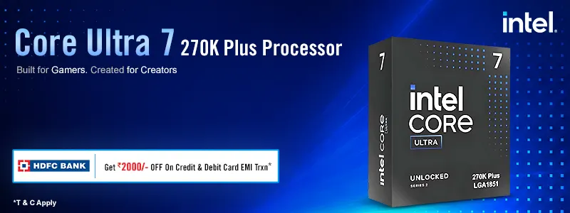 Core Ultra 270K Plus Processor