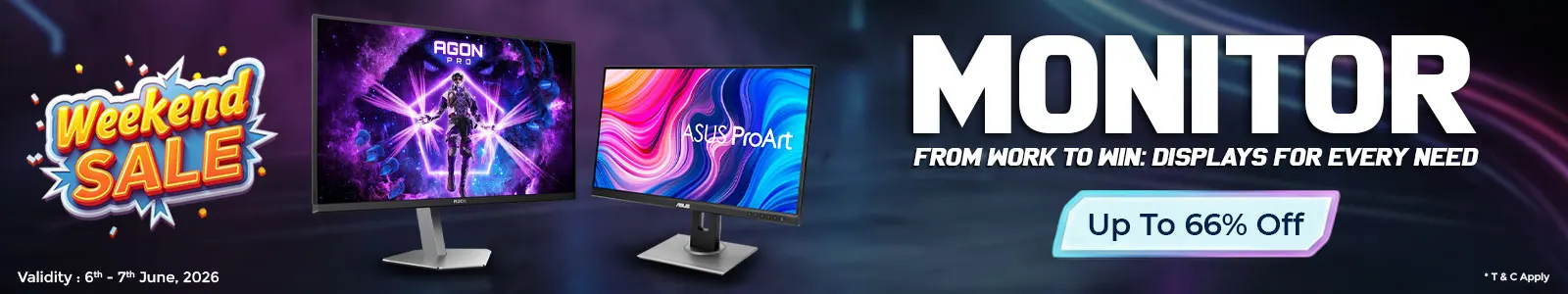 Weekend Deal on Monitor