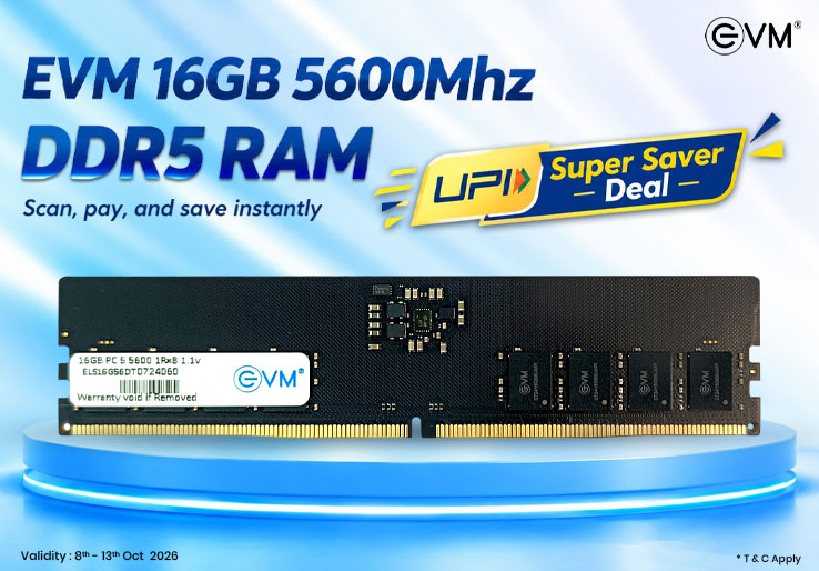 EVM 16GB 5600Mhz DDR5 RAM