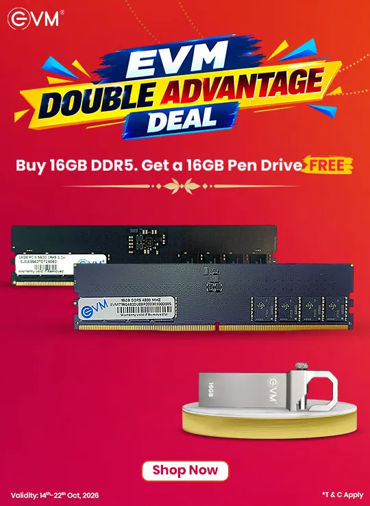 EVM 16GB 5600Mhz DDR5 RAM