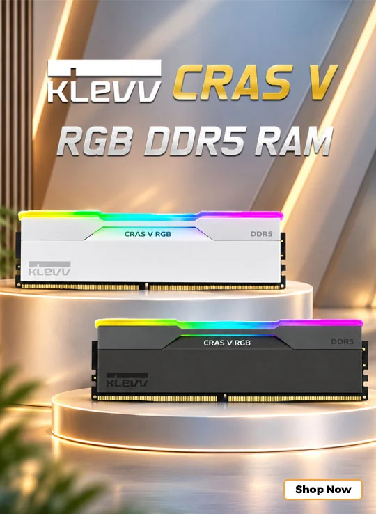 Klevv-cras v DDR5 Ram