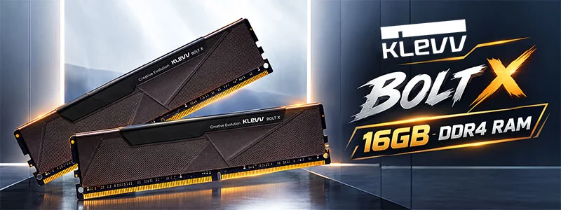 Klevv Bolt X 16GB (8GB x 2) 3200MHz CL16 DDR4 RAM
