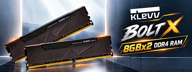 Klevv Bolt X 16GB (8GB x 2) 3200MHz CL16 DDR4 RAM