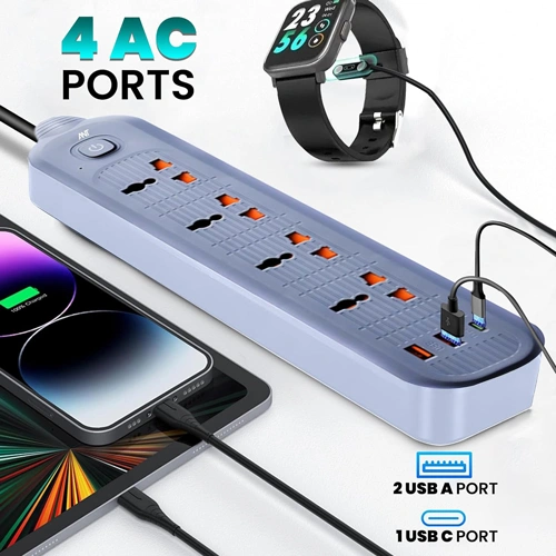 Ant PS421 Grey Power Strip