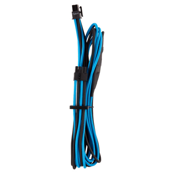 Corsair Premium Individually Sleeved PSU Cables (Blue-Black)