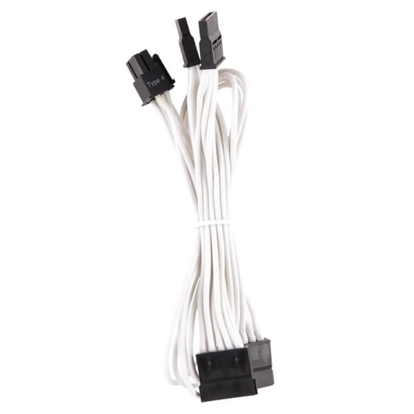 Corsair Premium Individually Sleeved PSU Cables Pro Kit Type 4 Gen 4 (White)