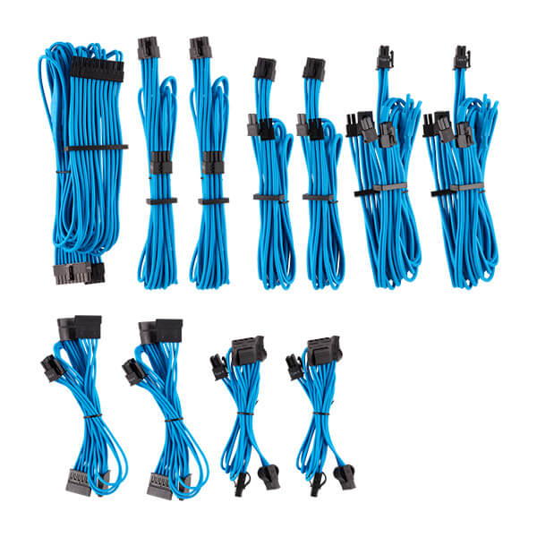 Corsair PSU Sleeved Cables Pro Kit Type 4 Gen 4 (Blue)