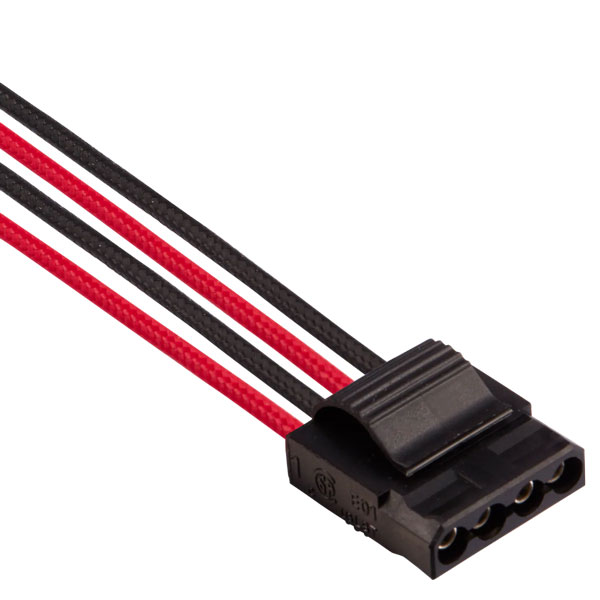 Corsair Premium Individually Sleeved PSU Pro Cables (Red-Black)