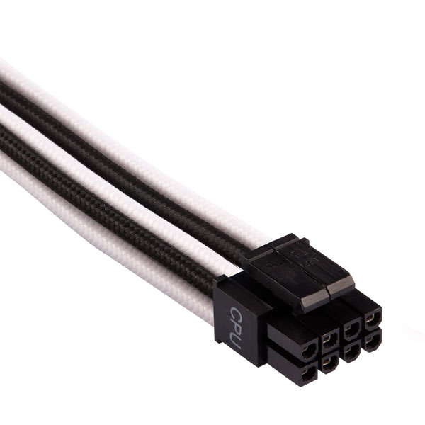 Corsair Premium Individually Sleeved PSU Pro Cables, White-Black