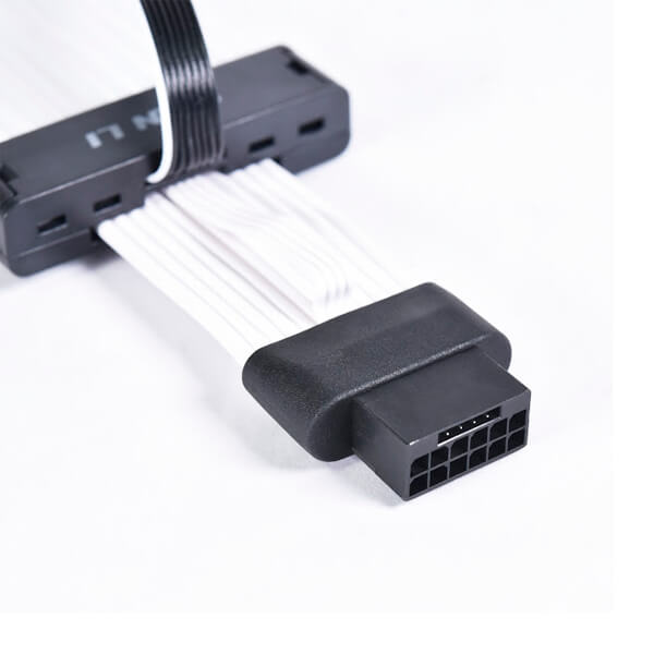 Lian Li Strimer Plus V2 12-Pin ARGB Extension Cable for RTX 40 Series GPU (12 Light guide, 320mm, 162 LEDs)
